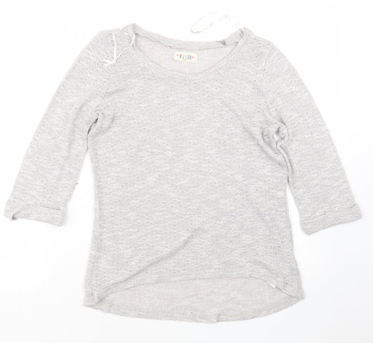 New Look Womens Grey   Pullover Jumper Size 14
