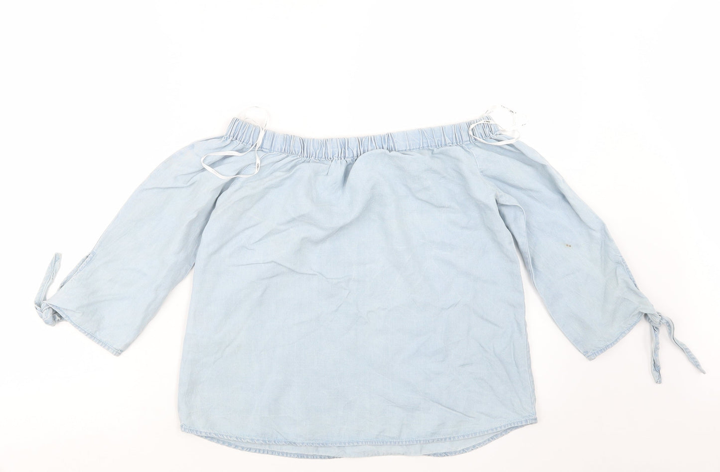 Only Womens Blue   Basic Blouse Size 6