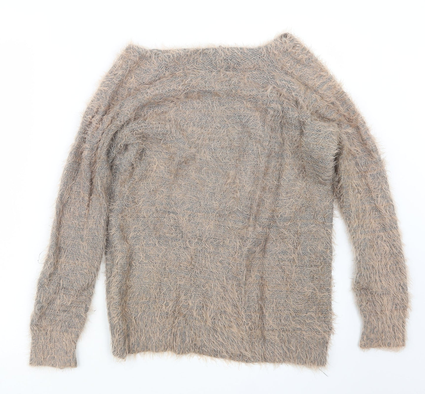 Select Womens Grey  Knit Pullover Jumper Size 14