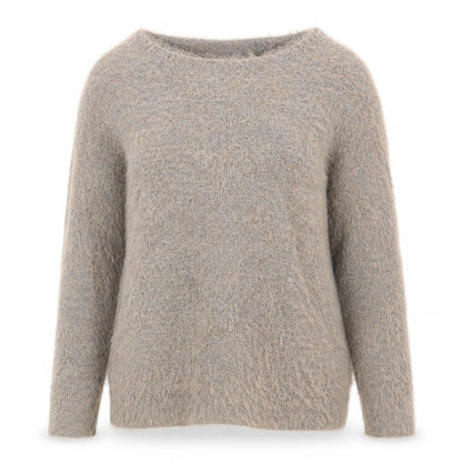 Select Womens Grey  Knit Pullover Jumper Size 14