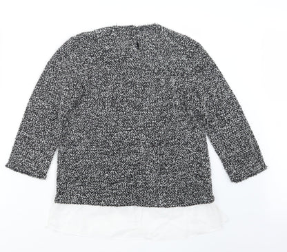 Dorothy Perkins Womens Black   Pullover Jumper Size 10