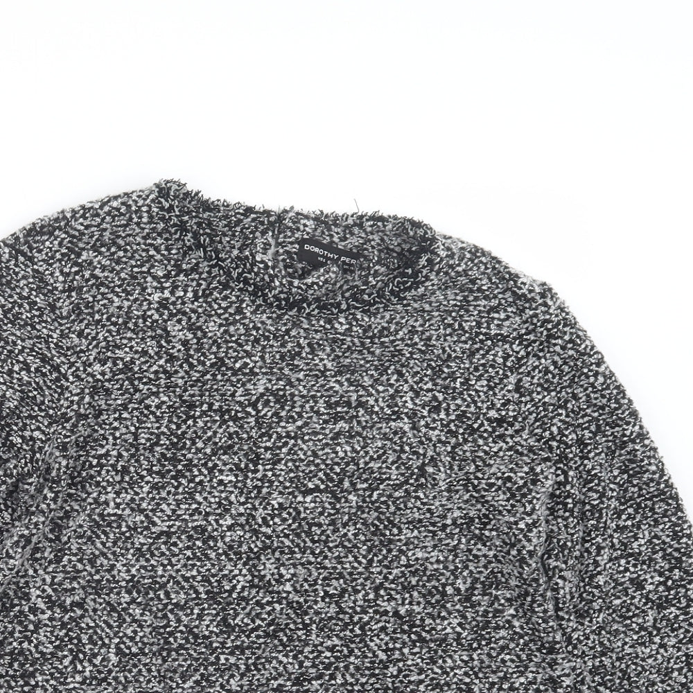 Dorothy Perkins Womens Black   Pullover Jumper Size 10