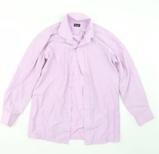 device Boys Purple   Basic Button-Up Size 11-12 Years