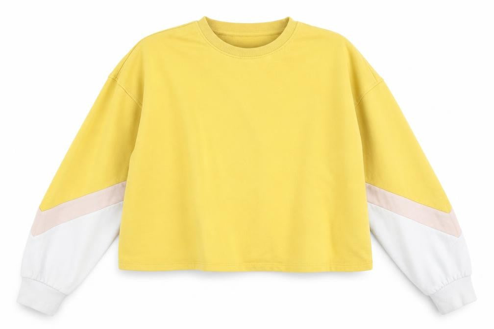 Divided by H&M Womens Yellow   Pullover Jumper Size S