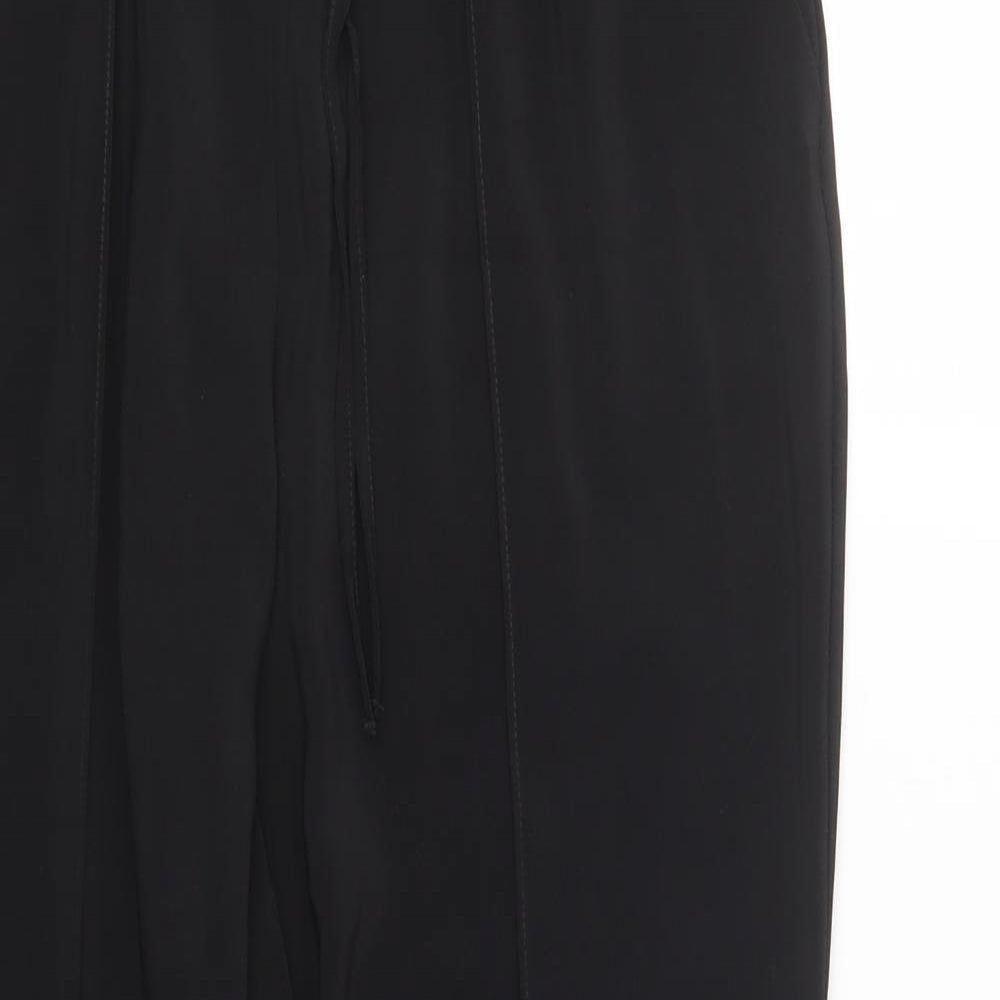 Papaya Womens Black   Trousers  Size 10 L24.5 in