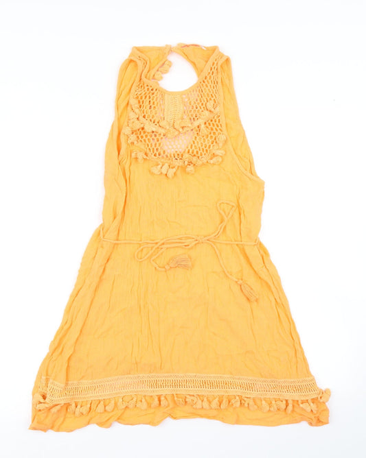 Preworn Womens Orange   Kaftan  Size M