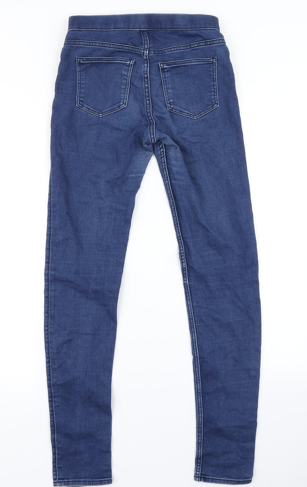 H&M Womens Blue  Denim Jegging Jeans Size 6 L28 in
