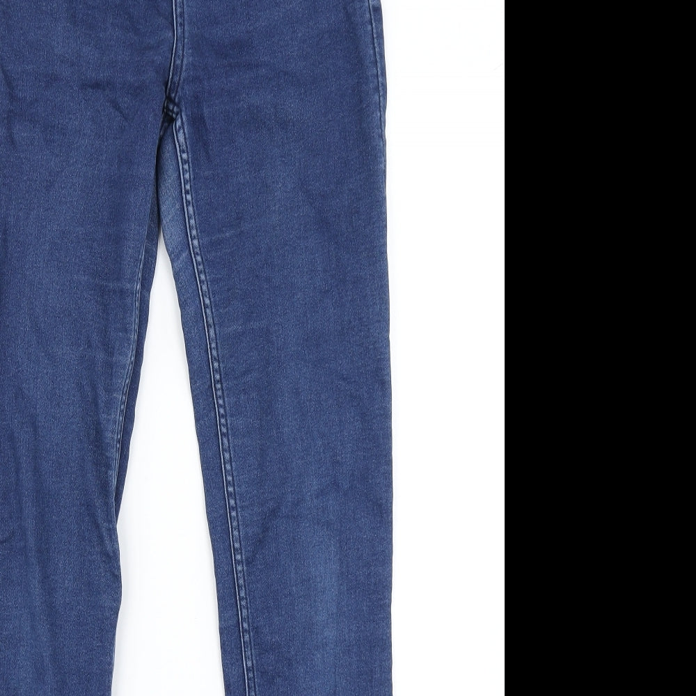 H&M Womens Blue  Denim Jegging Jeans Size 6 L28 in
