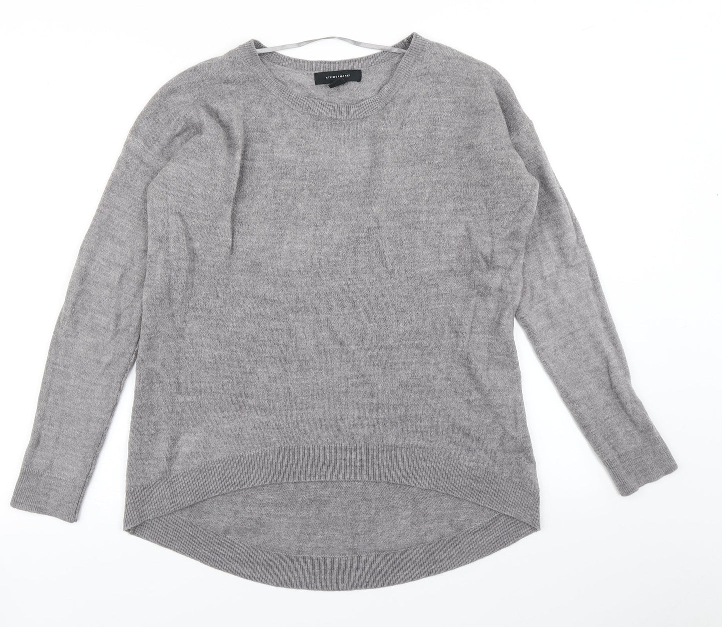 Atmosphere Womens Grey  Knit Pullover Jumper Size 8