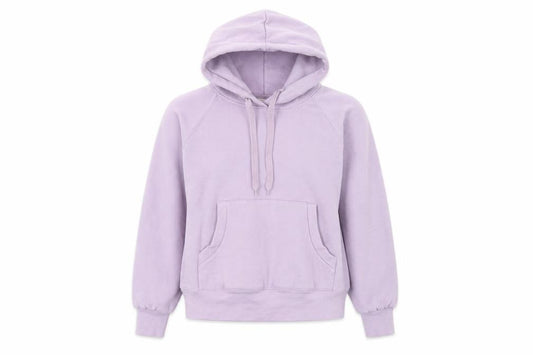 Lady Fit Hood Womens Purple   Pullover Hoodie Size S