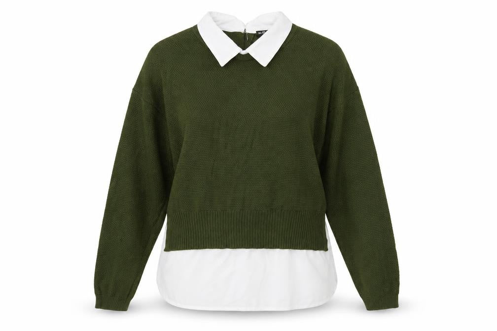 Select Womens Green   Pullover Jumper Size 10