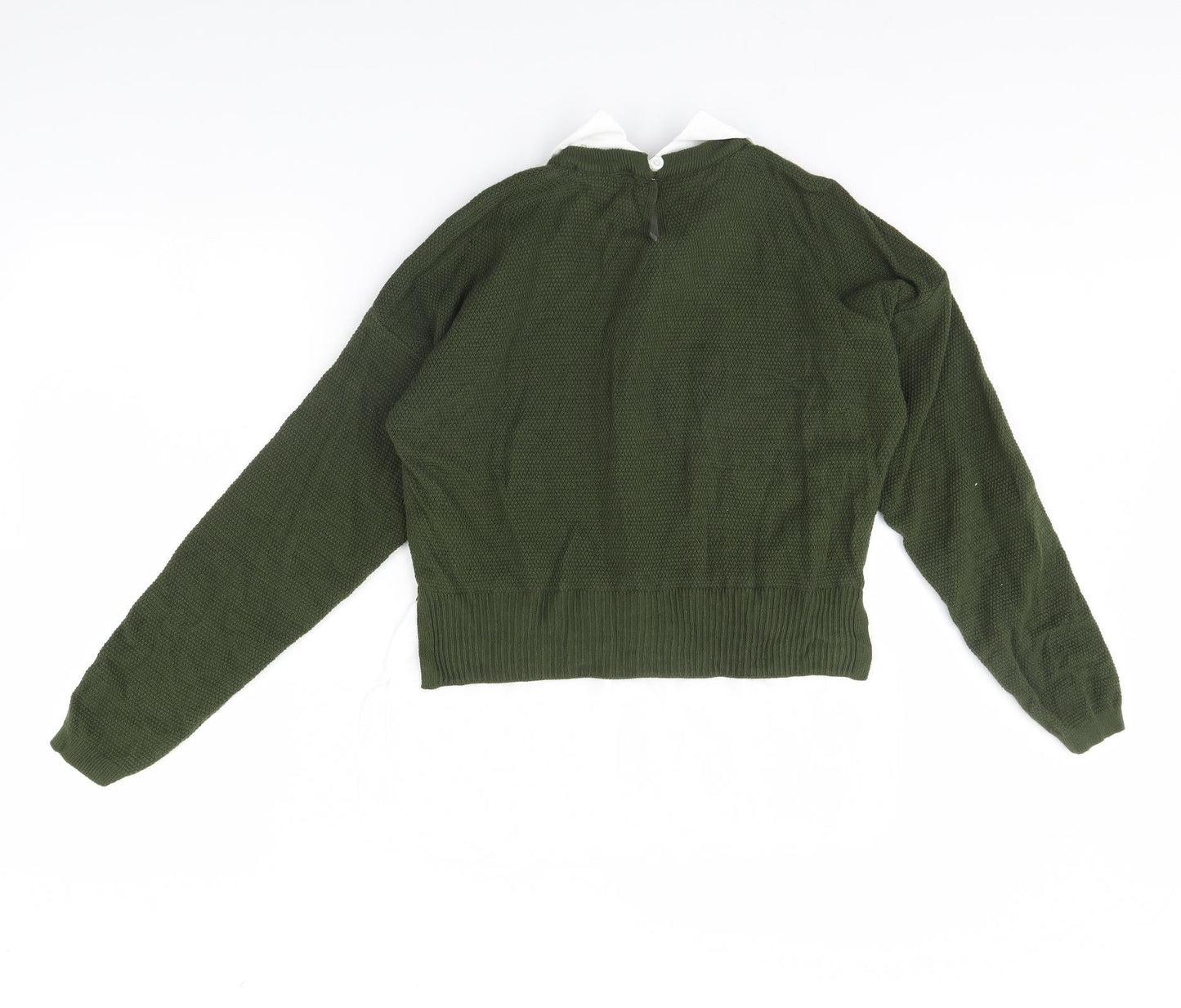Select Womens Green   Pullover Jumper Size 10