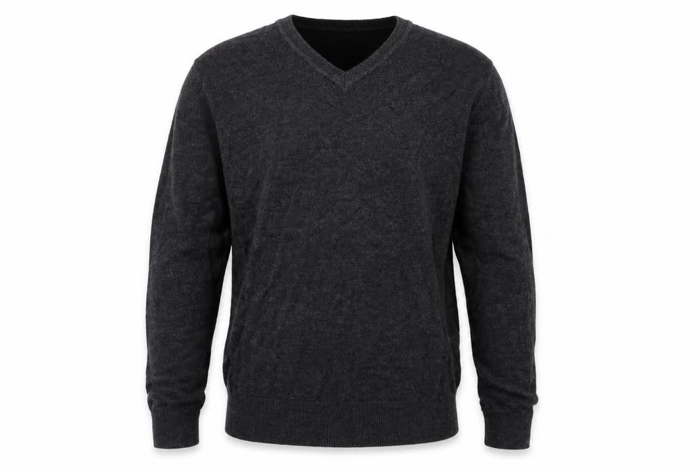 Easy Mens Grey   Pullover Jumper Size M