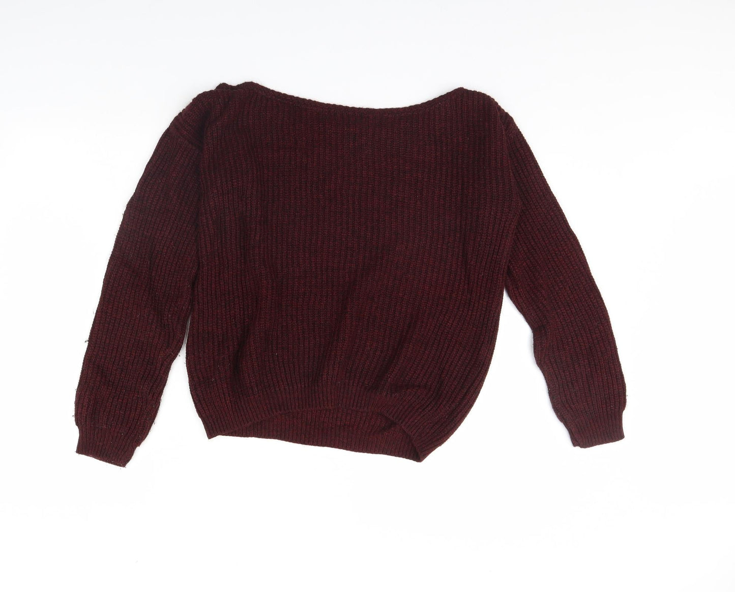 Missguided Womens Red   Pullover Jumper Size S