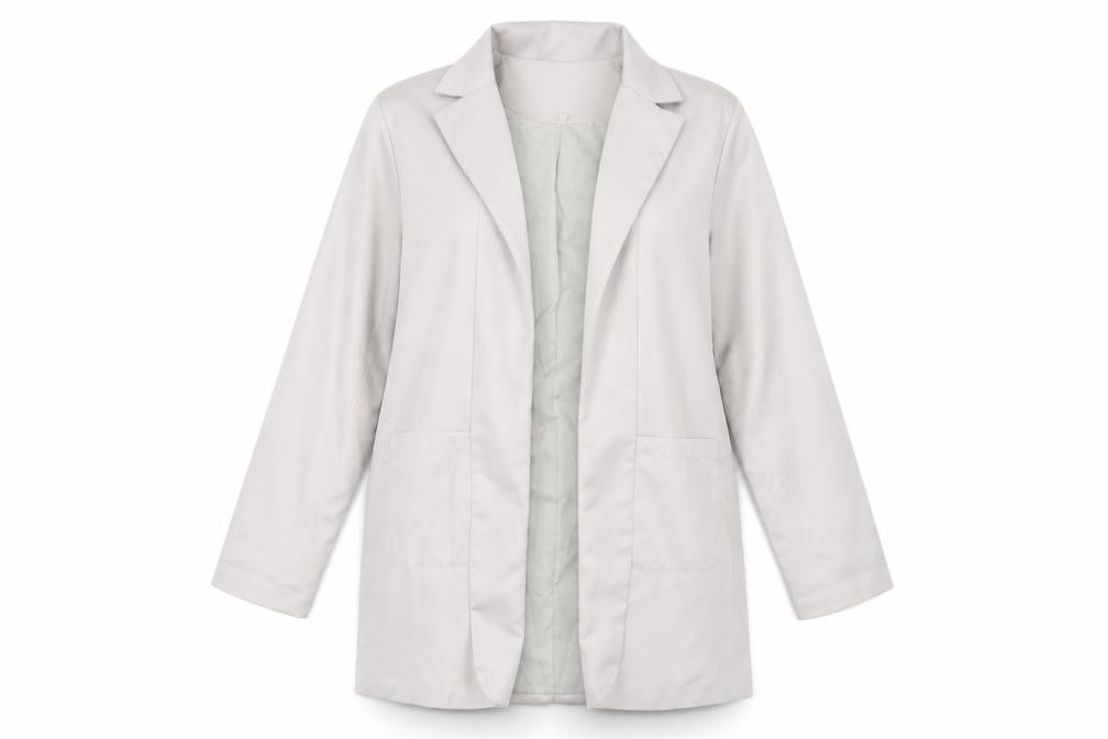 Preworn Womens Grey   Jacket Coat Size 2XL