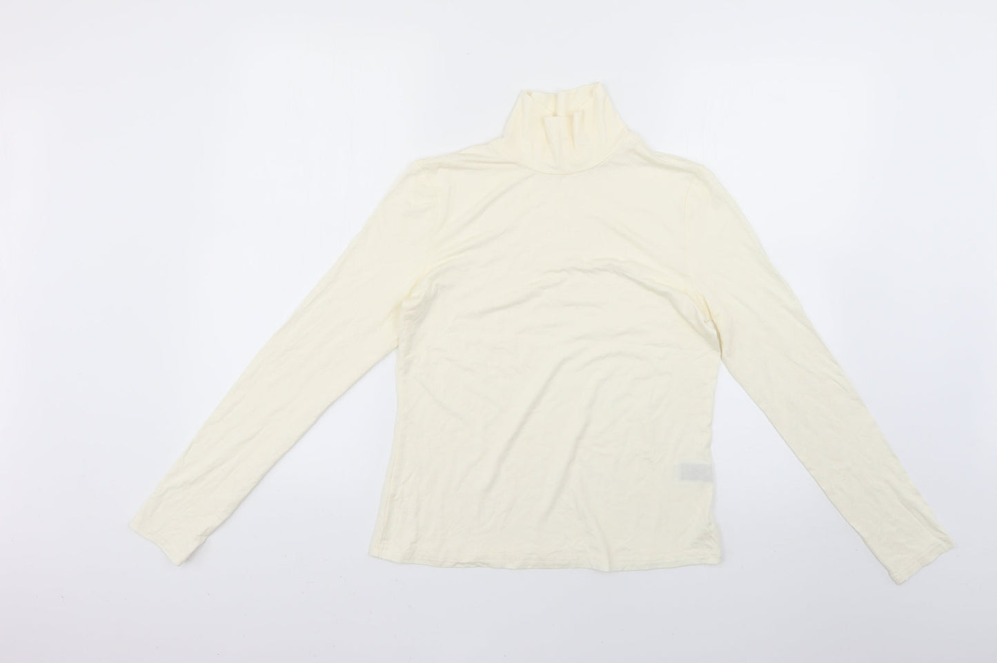 SheIn Womens Yellow   Basic Blouse Size S