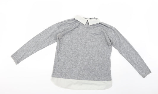 Atmosphere Womens Grey   Basic Blouse Size 12