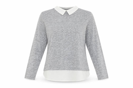 Atmosphere Womens Grey   Basic Blouse Size 12