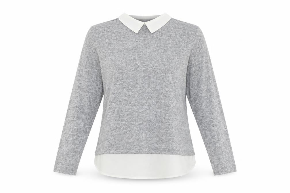 Atmosphere Womens Grey   Basic Blouse Size 12