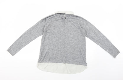 Atmosphere Womens Grey   Basic Blouse Size 12