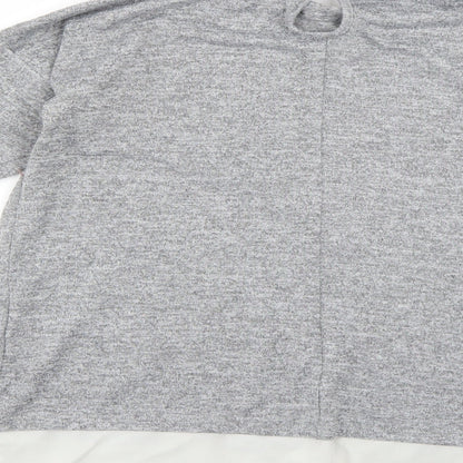 Atmosphere Womens Grey   Basic Blouse Size 12
