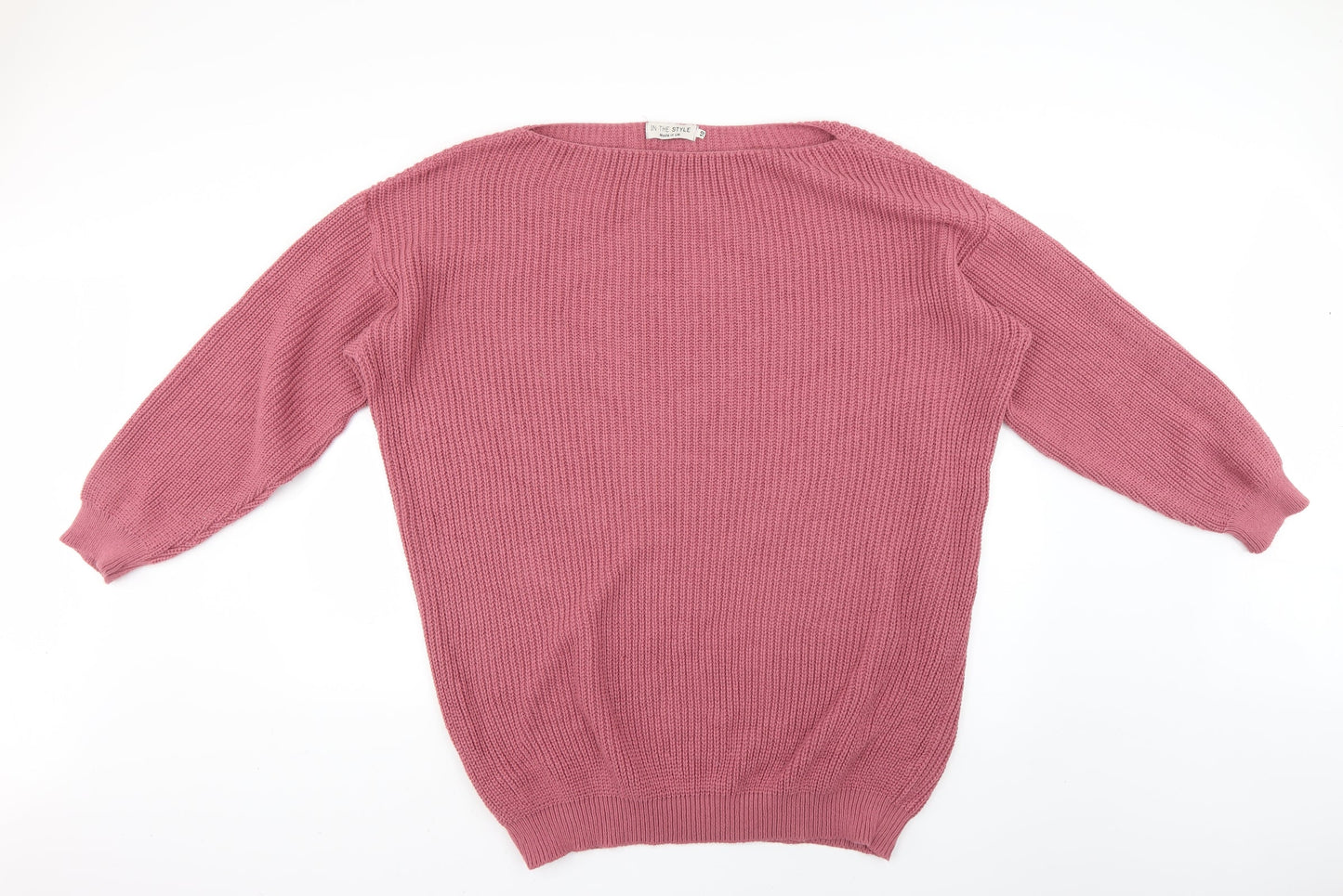 In the Style Womens Pink   Pullover Jumper Size 10