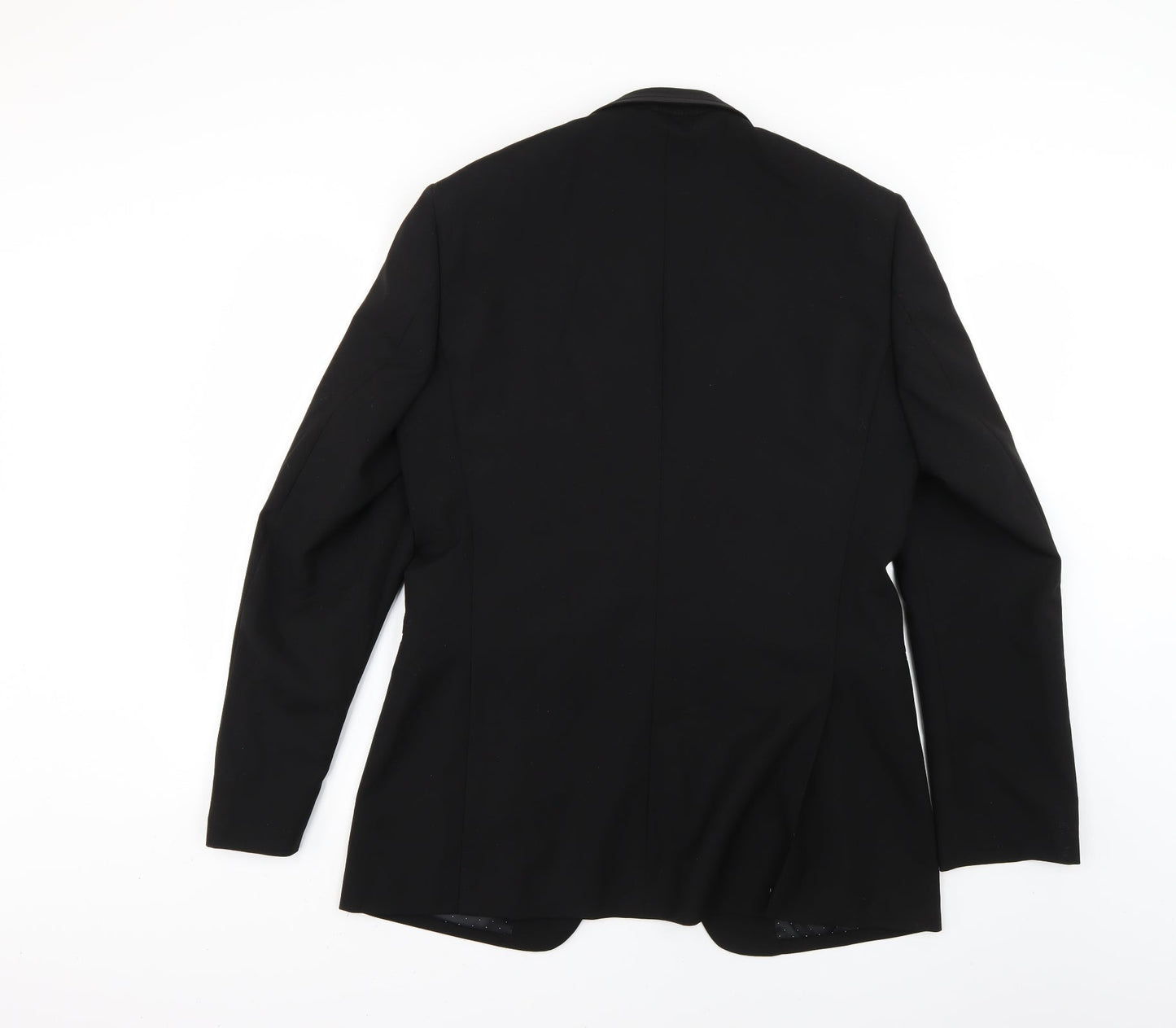 Preworn Mens Black   Jacket Suit Jacket Size 40