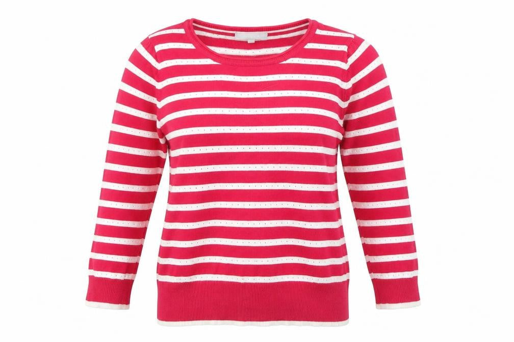 redherring Womens Multicoloured Striped  Pullover Jumper Size 12
