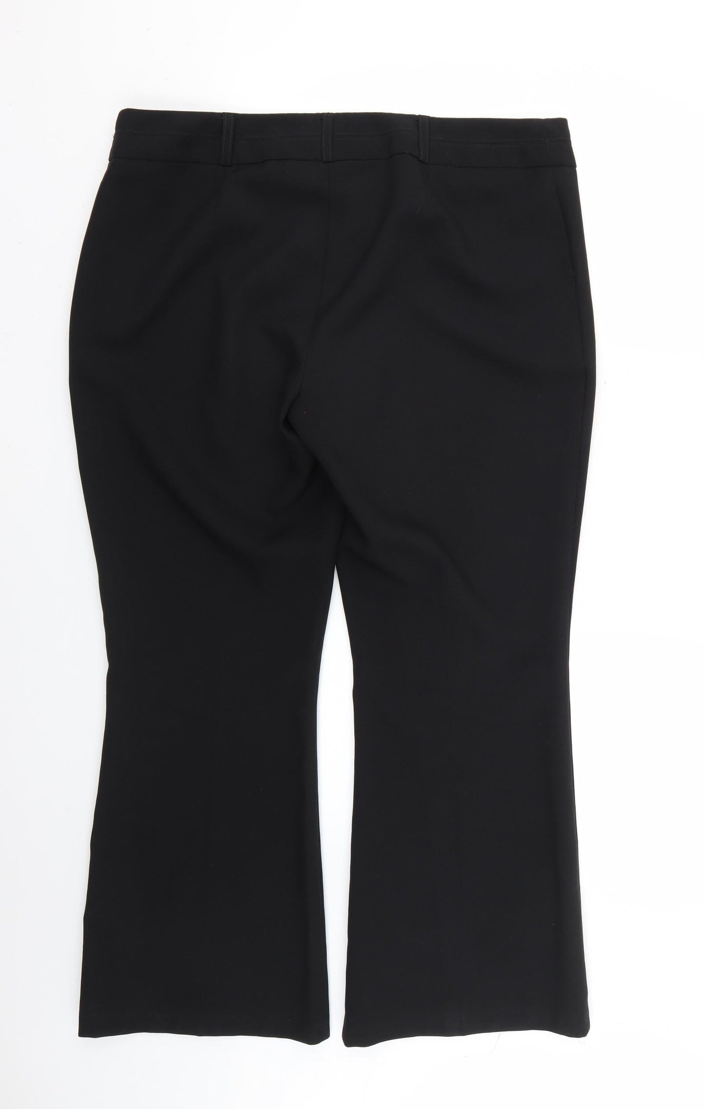 evie Womens Black   Trousers  Size 16 L26 in