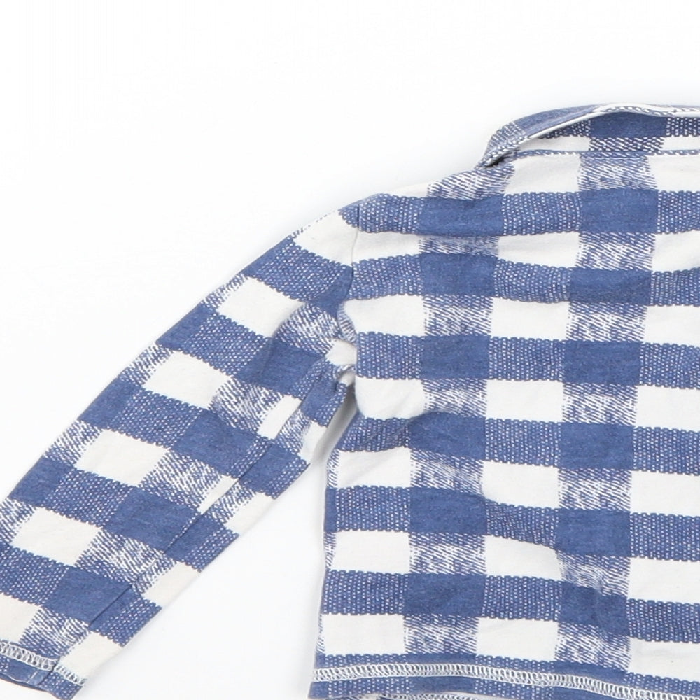 F&F Baby Multicoloured Check  Basic Button-Up Size 12 Months