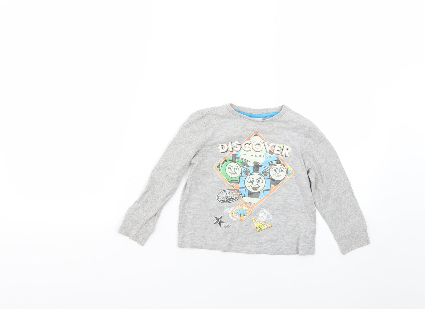 Thomas & Friends Baby Grey   Basic T-Shirt Size 18-24 Months