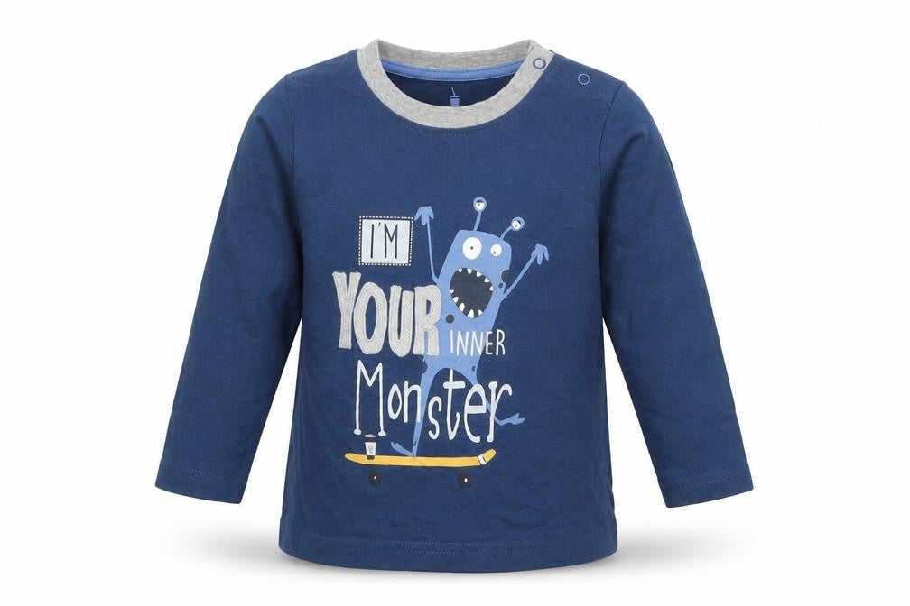 Lupilu Baby Blue   Basic T-Shirt Size 12-18 Months