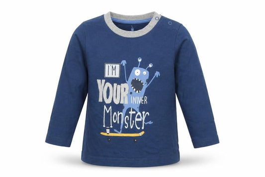 Lupilu Baby Blue   Basic T-Shirt Size 12-18 Months