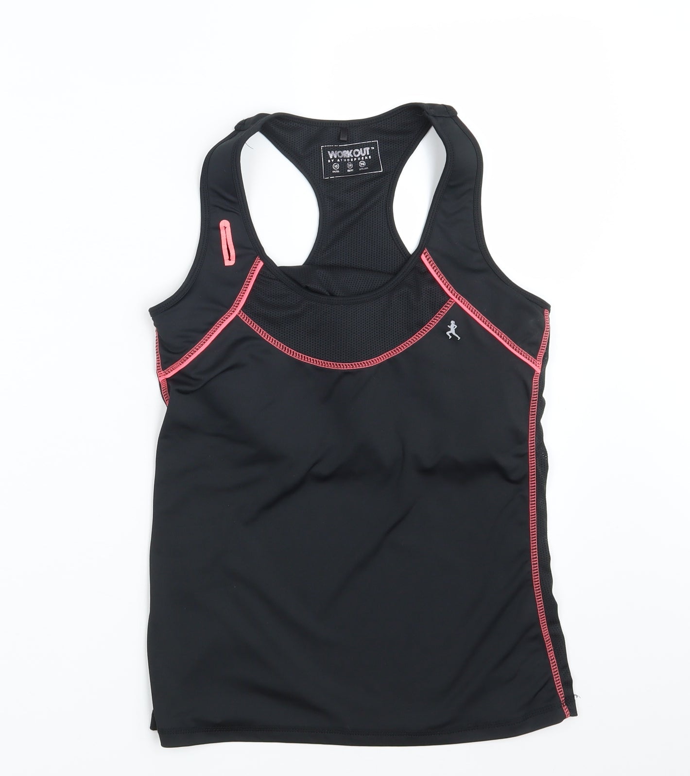 Workout Womens Black   Basic Tank Size 10