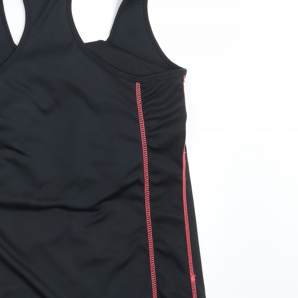 Workout Womens Black   Basic Tank Size 10