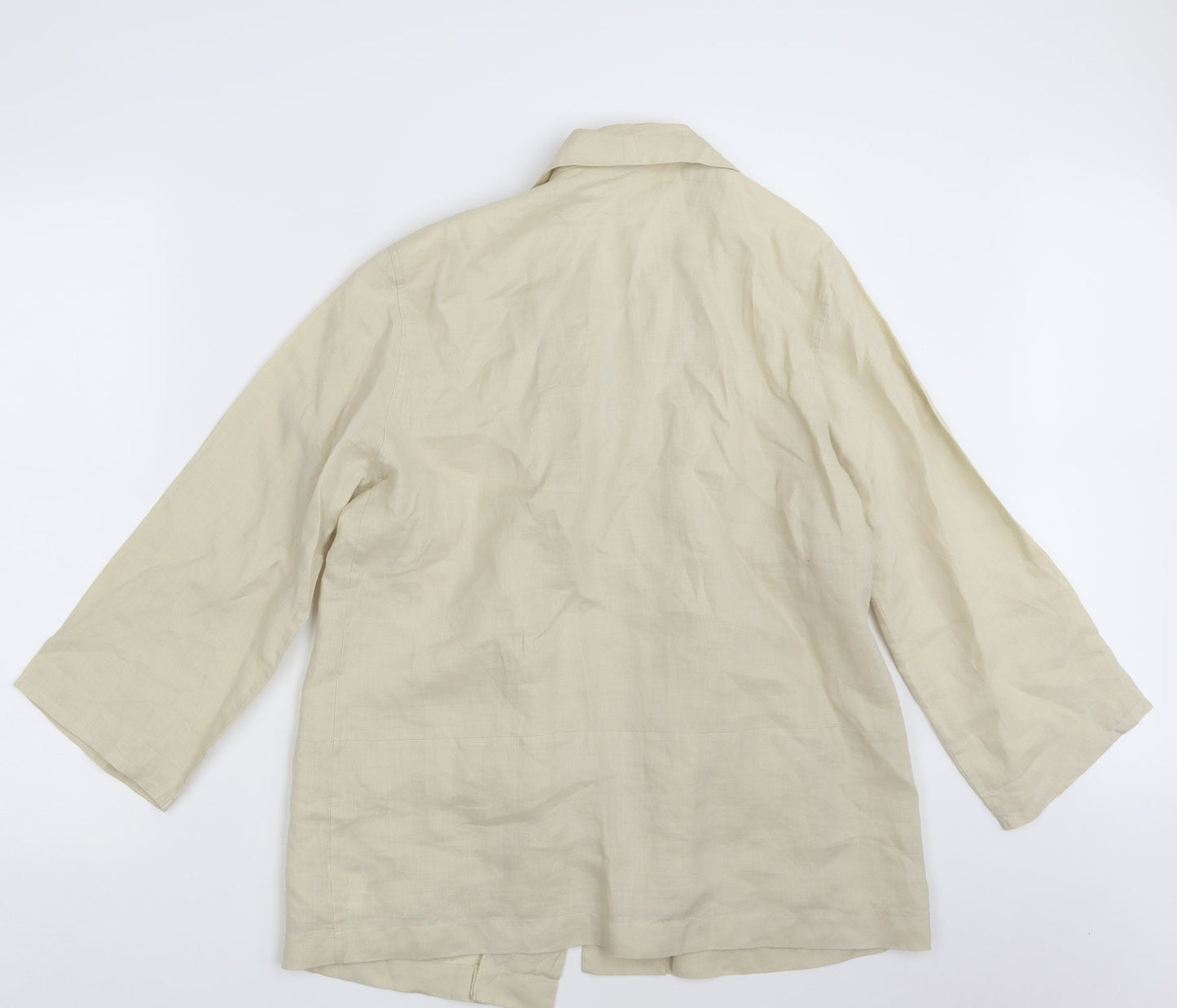Tru City Womens Beige   Jacket Blazer Size 12
