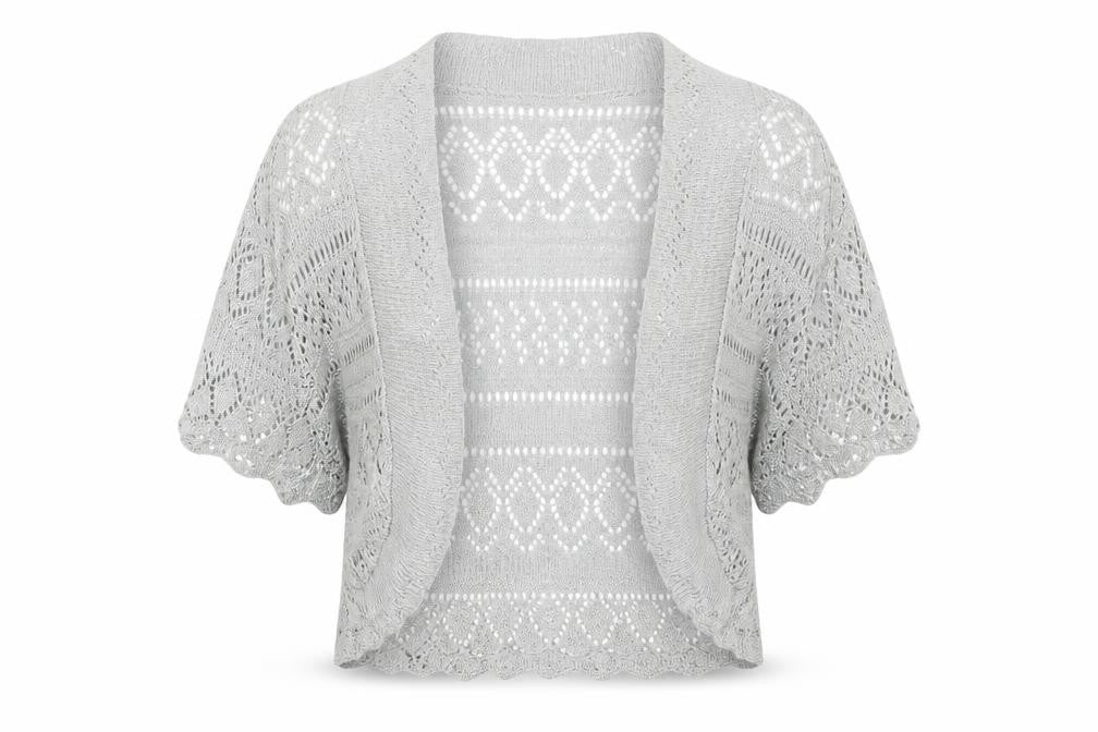 Muizz Womens Grey   Shrug Jumper Size M