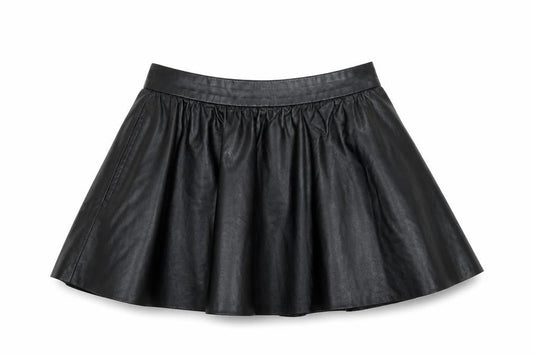 Topshop Womens Black   A-Line Skirt Size 4  - Cropped