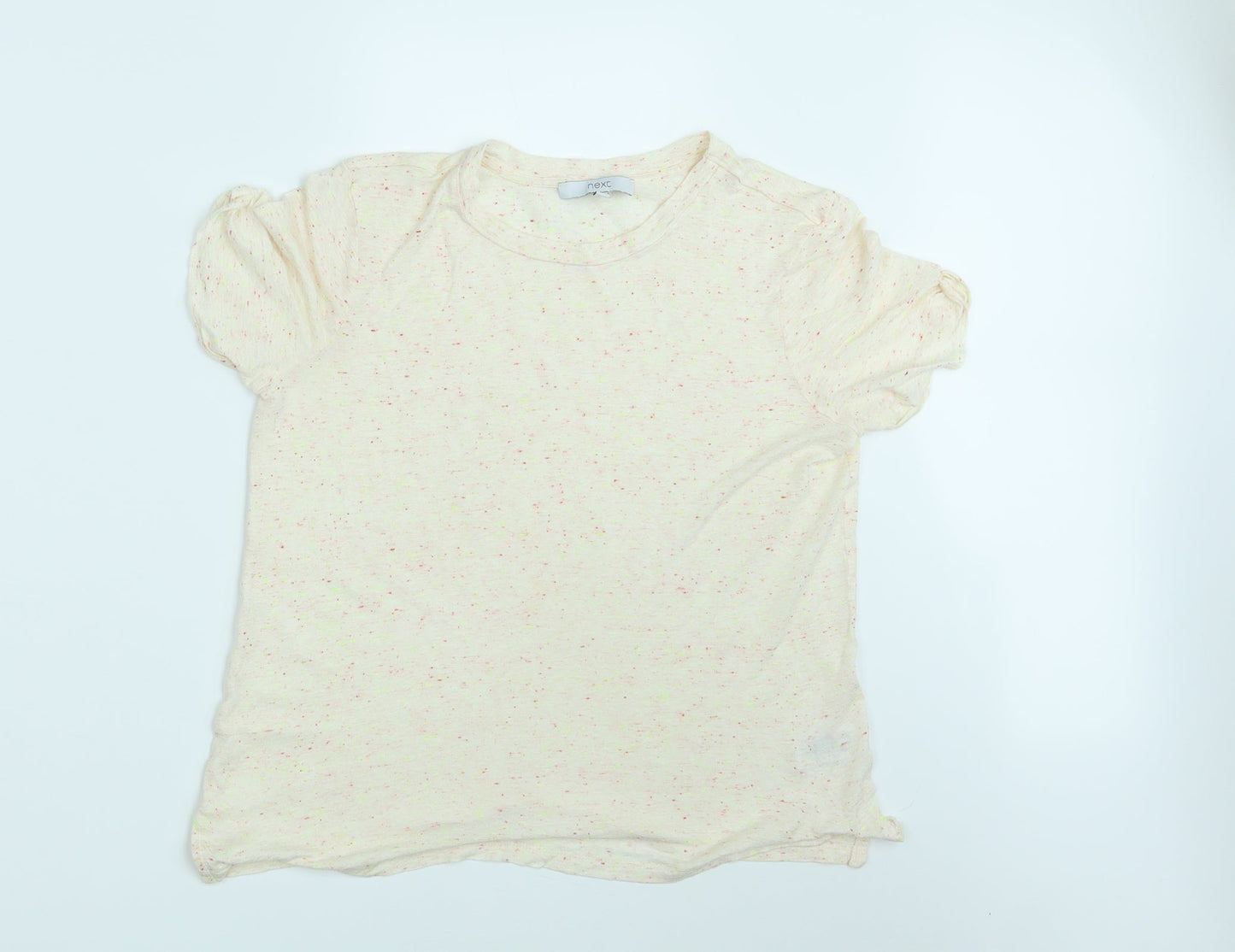 NEXT Womens Pink Polka Dot  Basic T-Shirt Size 12