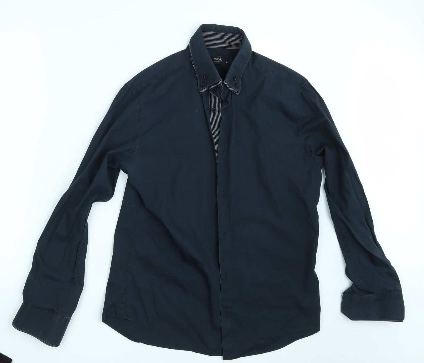 NEXT Mens Blue    Button-Up Size M