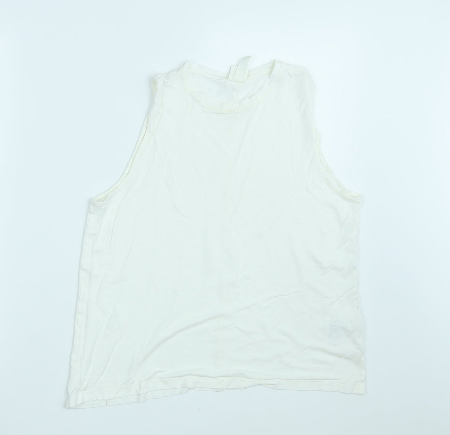 H&M Womens White   Basic Tank Size M