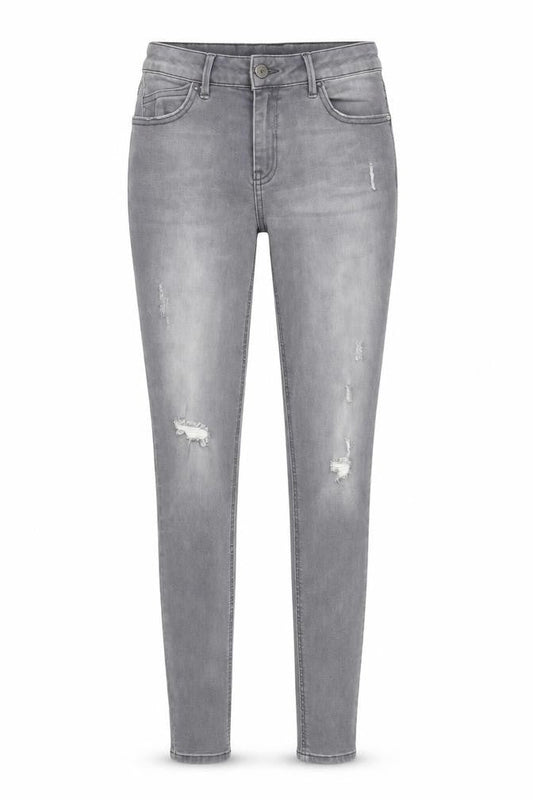 Papaya Womens Grey  Denim Skinny Jeans Size 8 L30 in