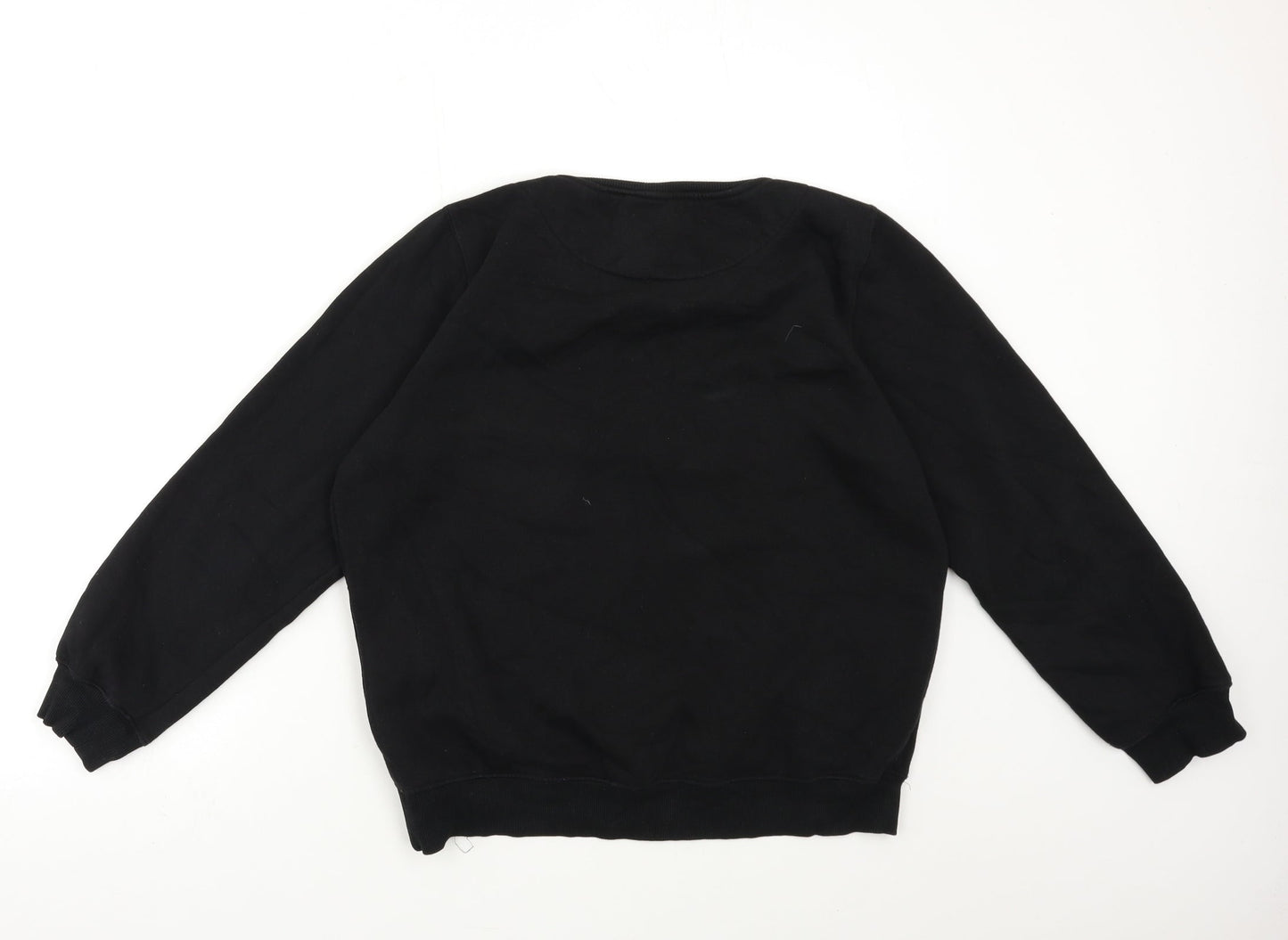 SUPER PREMIUM Womens Black   Pullover Sweatshirt Size XL