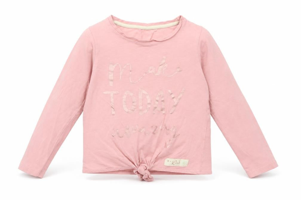 Nutmeg Girls Pink   Basic T-Shirt Size 5-6 Years