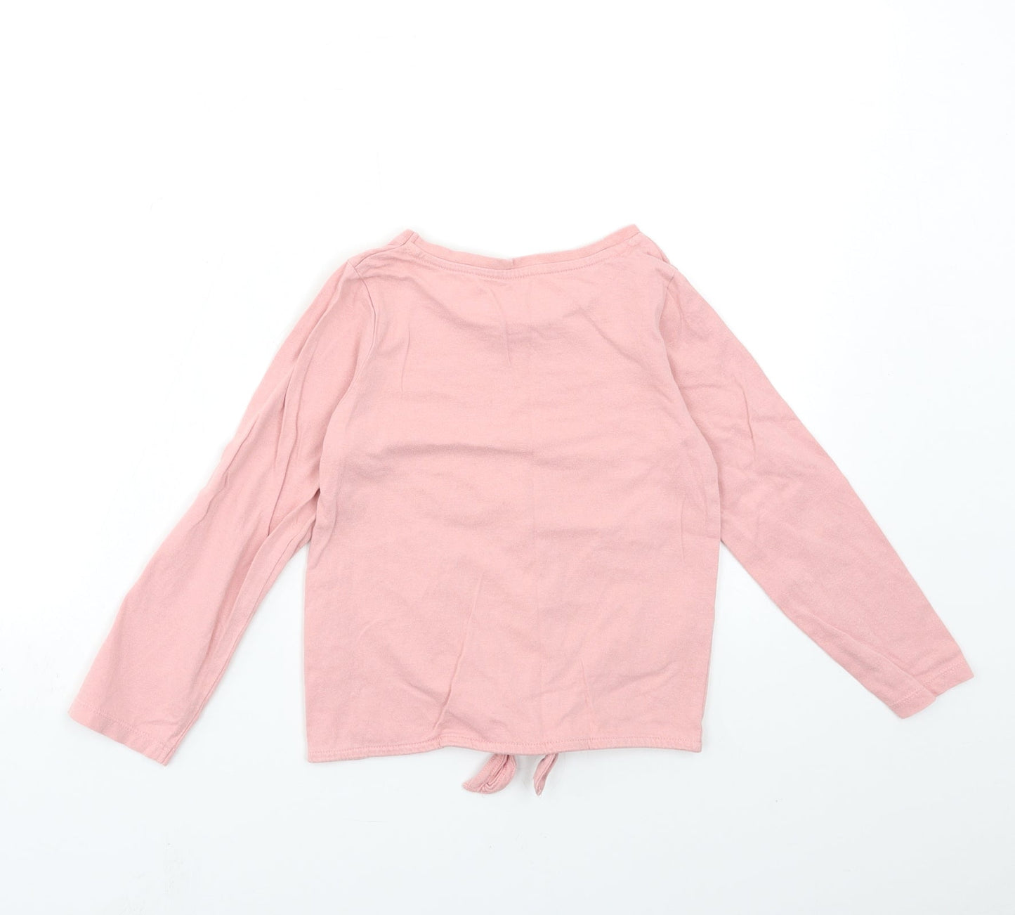 Nutmeg Girls Pink   Basic T-Shirt Size 5-6 Years