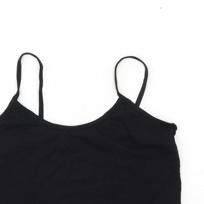 Boohoo Womens Black   Basic Tank Size 14