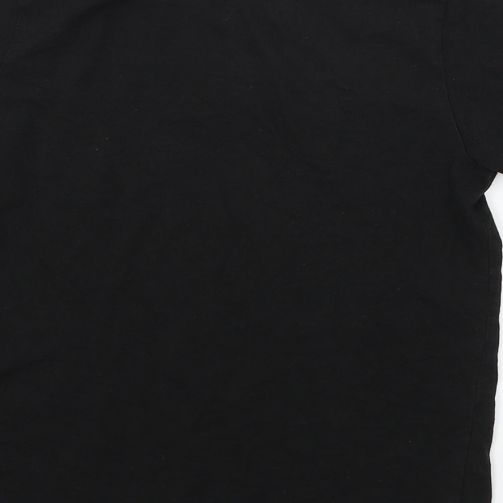 NEXT Boys Black  Jersey Basic T-Shirt Size 8 Years  - Uploading