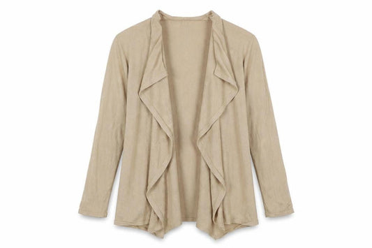 Bonmarché Womens Beige Knit Cardigan Jumper Size M