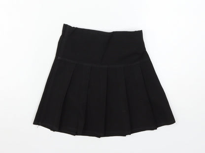 Marks & Spencer Girls Black   Flare Skirt Size 6 Years