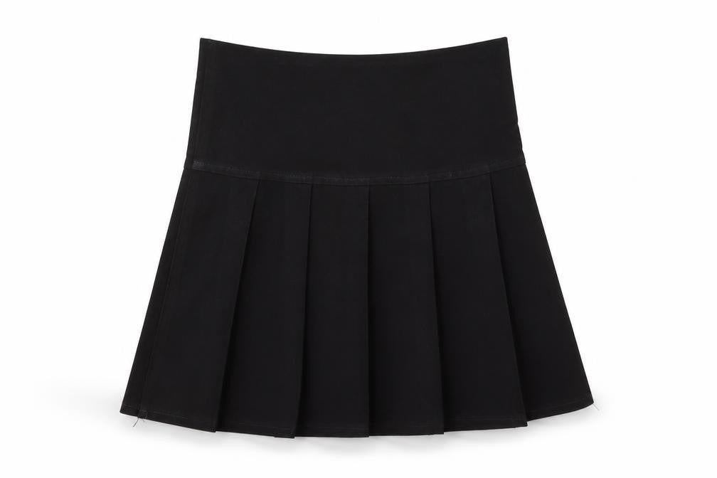 Marks & Spencer Girls Black   Flare Skirt Size 6 Years